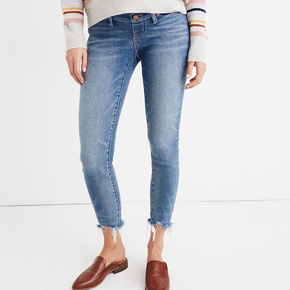 Madewell Maternity Side-Panel Skinny Jeans Size 26